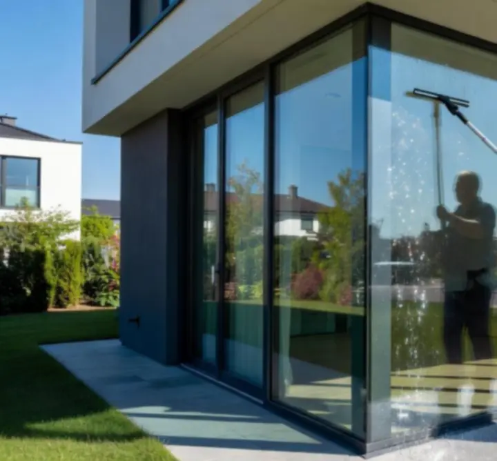 Mycie okien przez profesjonalną ekipę Clean Window Home